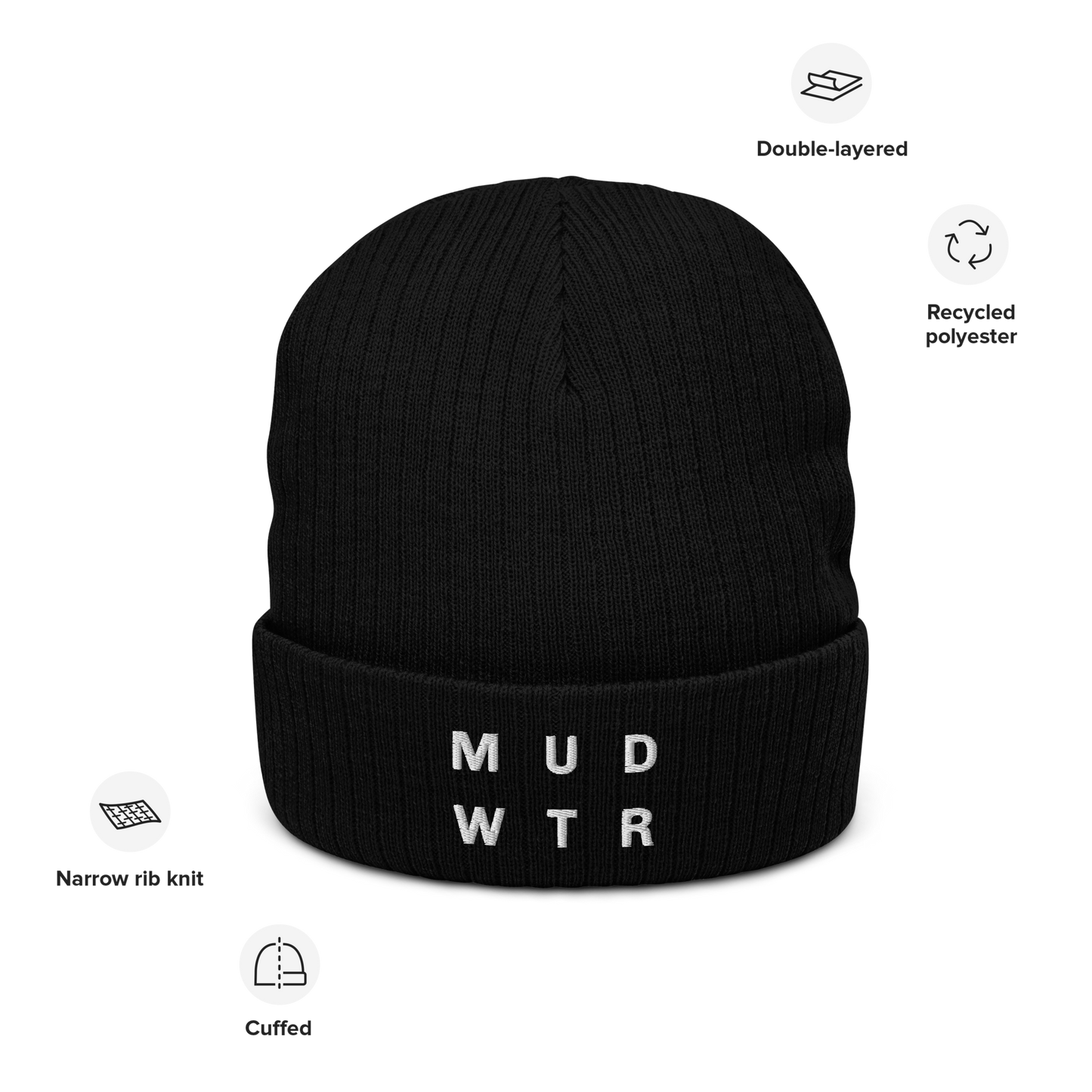 mud-wtr-beanie-k5 ribbed-knit-beanie-black-front-6478f6ebb8db4.png