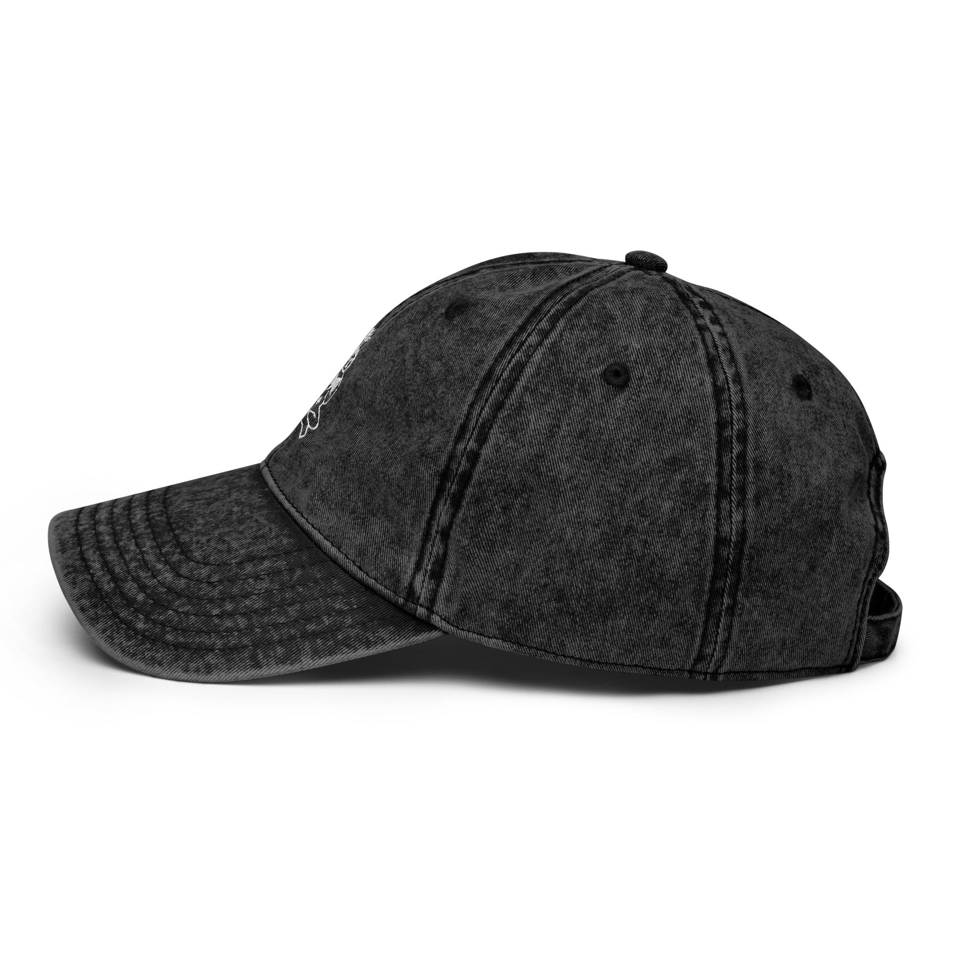unlearn-relearn-vintage-cotton-cap-k1 vintage-cap-black-left-647546e304a99.jpg